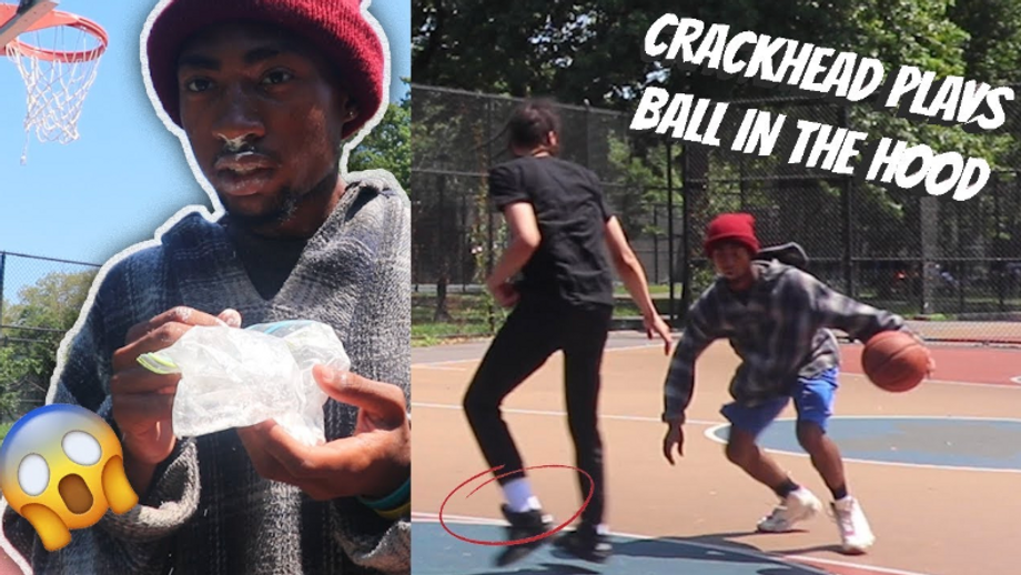 CRACKHEAD PLAYS BASKETBALL IN THE HOOD VS TRASH TALKERS! | A DAY IN THE LIFE OF LJ